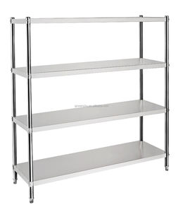 Étagère de rangement commerciale en acier inoxydable 304 pour buffet, bar, <span class=keywords><strong>restaurant</strong></span>, fruits, légumes, chambre froide - Meilleures ventes - Product Image 6