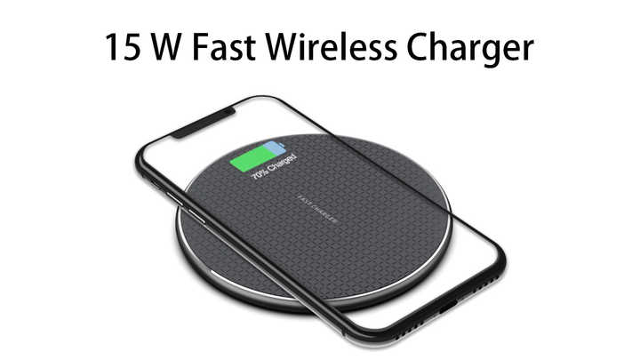 Wholesale 10W 15W Mirror Transparent Mobile Wireless Charger
