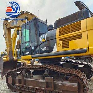Excavadora de cadenas CAT340D2L usada a precio económico, 40 toneladas, equipo pesado de segunda mano, lista para enviar al mercado de África y Oriente Medio - Product Image 1