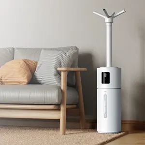 RUNAL 8L-Humificador de vapor térmico, Humidificador ultrasónico inteligente para el hogar y el dormitorio