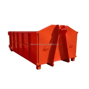 20 Yard Waste Recycling Hook Lift Bins Custom Container Roll On Roll Off Dumpster