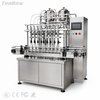 Machine de remplissage de parfum à huit têtes, machine de remplissage de liquides, petite machine de remplissage de liquides, ligne de production à double récupération