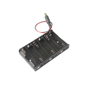 Bán Hot Custom OEM chất lượng cao 18650 3 AA AAA nhựa Lithium hộp pin chủ trường hợp pin với DC đầu - Product Image 1