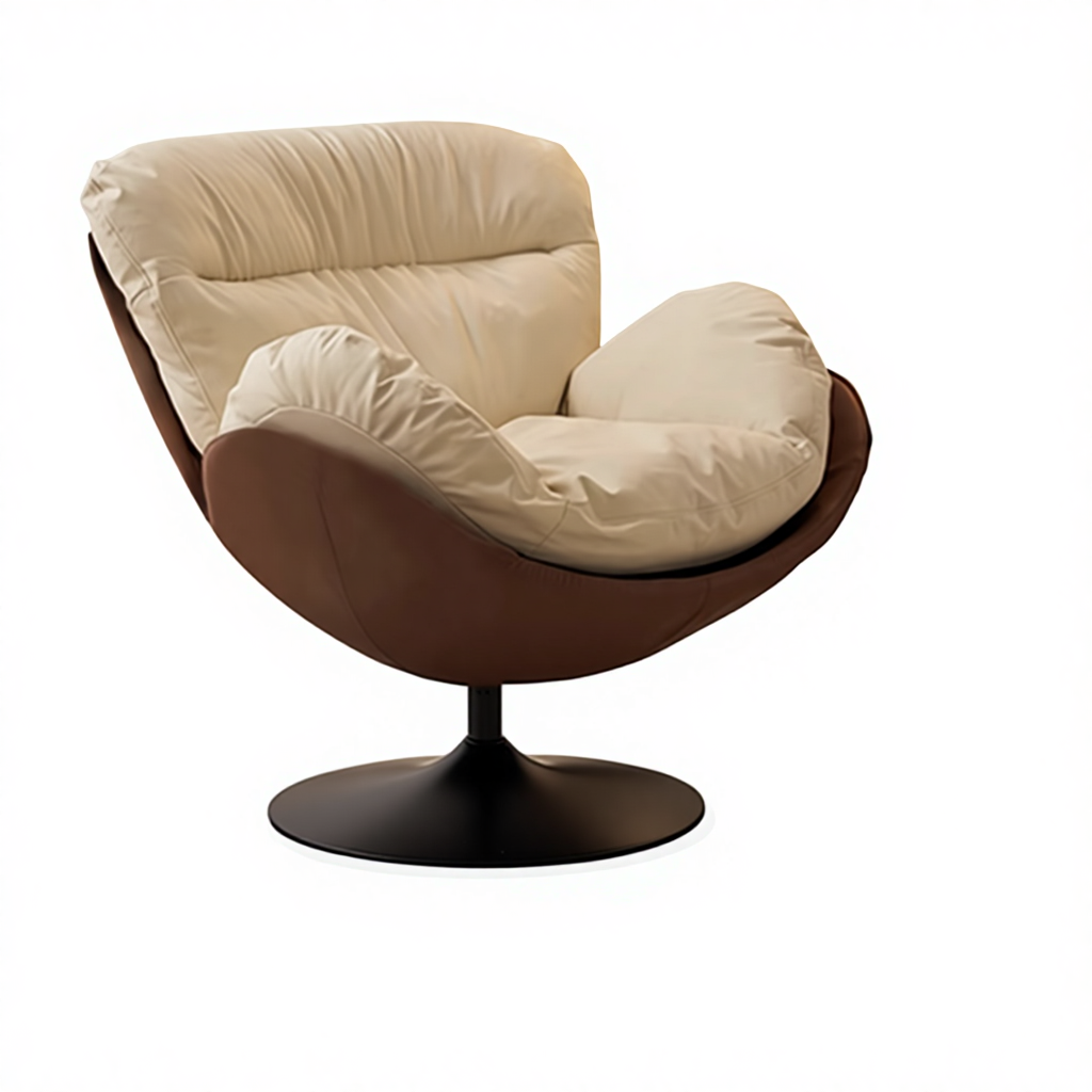 Coton poupée blanc marron café