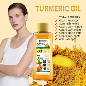 Aceite Esencial de Cúrcuma Blanqueador, Aceite de Masaje Corporal Antimanchas Oscuras, Corrector Facial y Corporal, Aceite Corporal de Cúrcuma - Product Image 3