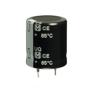 Condensateur à traversée de canal (THC) EET-UQ2E152KA en aluminium 1500uF 20% 250V SNAP TH 1500 uF - Product Image 1