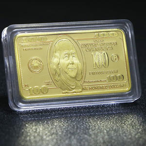 แท่งทองแท่งทองคำแท่ง100เหรียญที่ระลึกทรงสี่เหลี่ยมสำหรับเหรียญสหรัฐ - Product Image 4