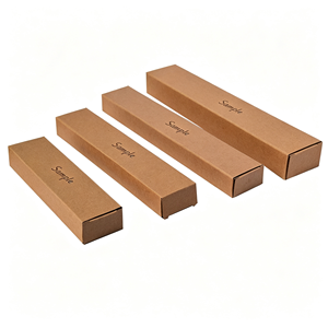 <b>Kraft</b> Paper Gift <b>Box</b> Sliding Corrugated Packaging <b>Box</b> Custom Printed Jewelry Storage <b>Box</b> - Product Image 1