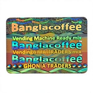 Digiteltech Label Golden Holographic Thermal Print QR Code <b>Sticker</b> Adhesive Paper Type Premium Quality Packaging Labels <b>Brand</b> - Product Image 1