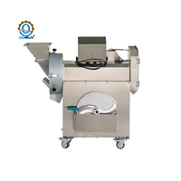 China Fabriek Levering 500-800 Kg/u Groentesnijder Elektrische Fruitsnijder Tomaat Dicer Snijmachine Snijmachine Groente Snijmachine