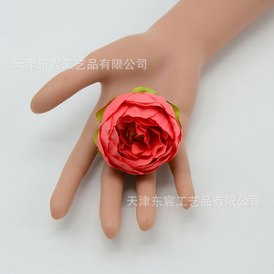 Flores de Peonía Artificiales Dongchen Crafts, de Seda y Poliéster, para Decoración de Bodas, Centros de Mesa, Accesorios para Manualidades, 4.5G - Product Image 2