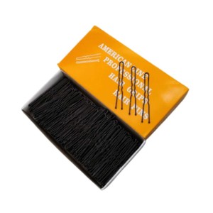 Herramienta de peluquería de Metal negro, horquillas decorativas en forma de U para salón de belleza - Product Image 1