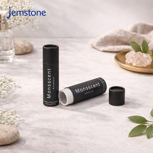 Boîte d'emballage cylindrique en carton écologique pour parfum, avec logo personnalisé, emballage pour soins de la peau, tube en papier kraft pour rouge à lèvres. - Product Image 6