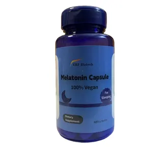 Özel etiketler uyku kapsülü Melatonin kapsülleri 10 mg tedarik