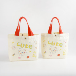 Wholesale Cartoon Stitchess Canvas <strong>Bag</strong> Simple Cute Shoulder <strong>Bag</strong> Large Capacity Tote <strong>Bag</strong> Student Canvas Schoolbag - Product Image 3