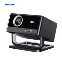 Proyector de Video Topleo Android, Proyector de Cine Digital Inteligente para el Hogar, Pantalla Grande Inalámbrica LED, Proyector de Cine en Casa