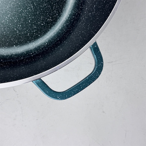 Olla/Cacerola de Aluminio Fundido con Fondo de Inducción para Cocina de Gas y Eléctrica, Asas Metálicas, 44cm - Product Image 2
