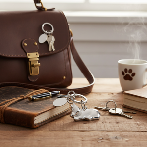 พวงกุญแจ "LITTLE DOG" พวงกุญแจแบบมีไฟ พีวีซี โลหะ พลาสติก วัสดุอ่อนนุ่ม - Product Image 2
