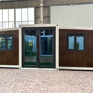 Petite maison de <span class=keywords><strong>montagne</strong></span> détachable, mobile, préfabriquée, abri de camping pour hôtels, appartements, panneau sandwich en bois et acier durable - Product Image 4
