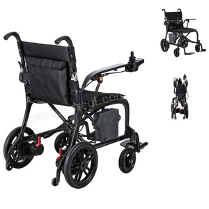 Silla de ruedas eléctrica de fibra de carbono de alto rendimiento con dos motores sin escobillas de 220W - Product Image 1