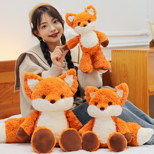 Peluche di Volpe Piccola e Mobile, Simpatico Cuscino a Forma di Volpe per Regalo alle Ragazze - Product Image 2