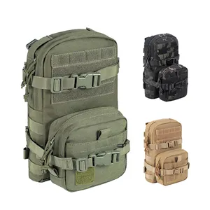 Custom Nylon Outdoor Waterproof Modular 2l Hydration Molle Accessories Tactical Storage Bag Backpack