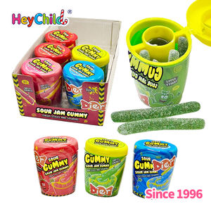<span class=keywords><strong>Candy</strong></span> grosir kustom Label pribadi Jam asam permen Gummy dengan tongkat Chewy interaktif makanan ringan untuk hadiah pesta anak-anak - Product Image 6
