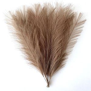 Kunstmatig Rietbont Diy Handgemaakte Accessoires Doek Primaire Kleur Polyester Zijden Doek Kunstmatig Pampa Gras - Product Image 1
