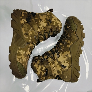 Botas Tácticas DFA1206 Personalizadas AS33 en Color Verde Desierto, Camuflaje Marrón y Negro con Accesorios - Product Image 5