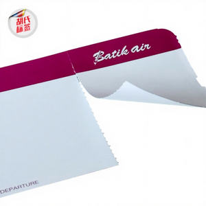 Papier thermique pour étiquettes <span class=keywords><strong>de</strong></span> cartes <span class=keywords><strong>de</strong></span> visite Batik, papier offset 160 g/m², cartes d'embarquement des compagnies aériennes, billets d'avion - Product Image 2