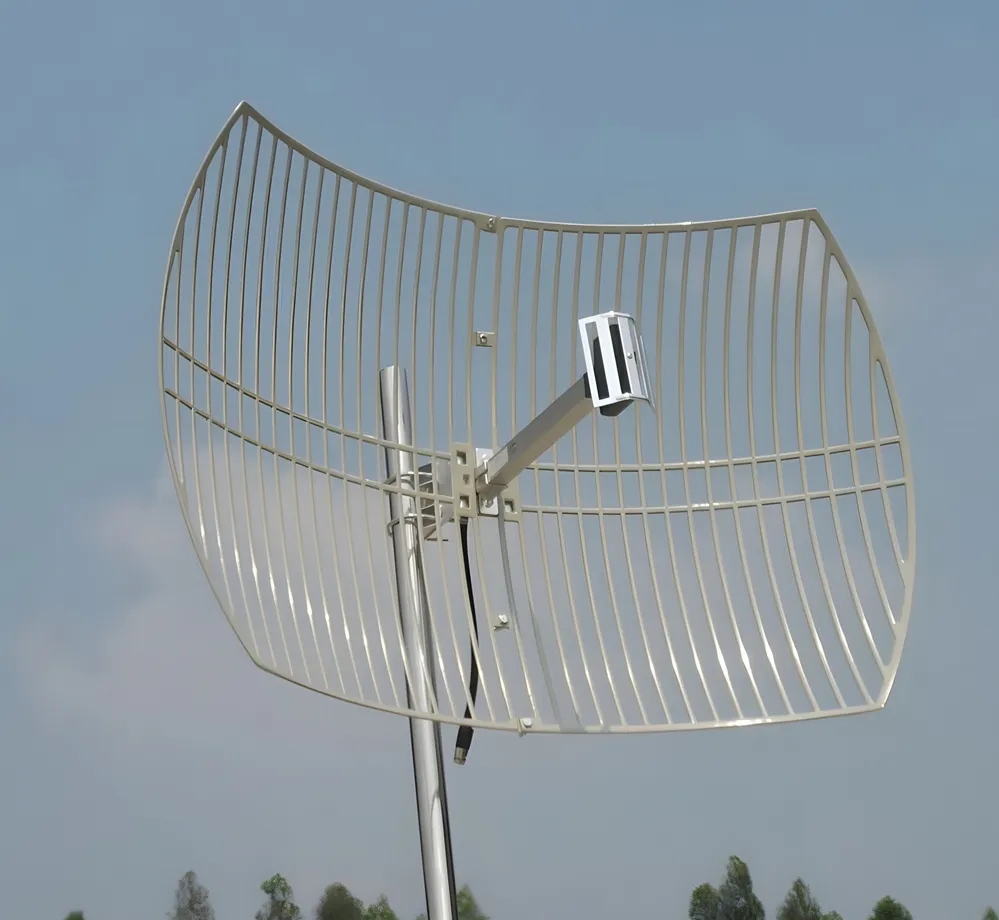 Vendita calda di alta qualità 700-4000mhz 5g Antenna parabolica per esterni 2 x30dbi Mimo di alta qualità adatta per Router Wifi
