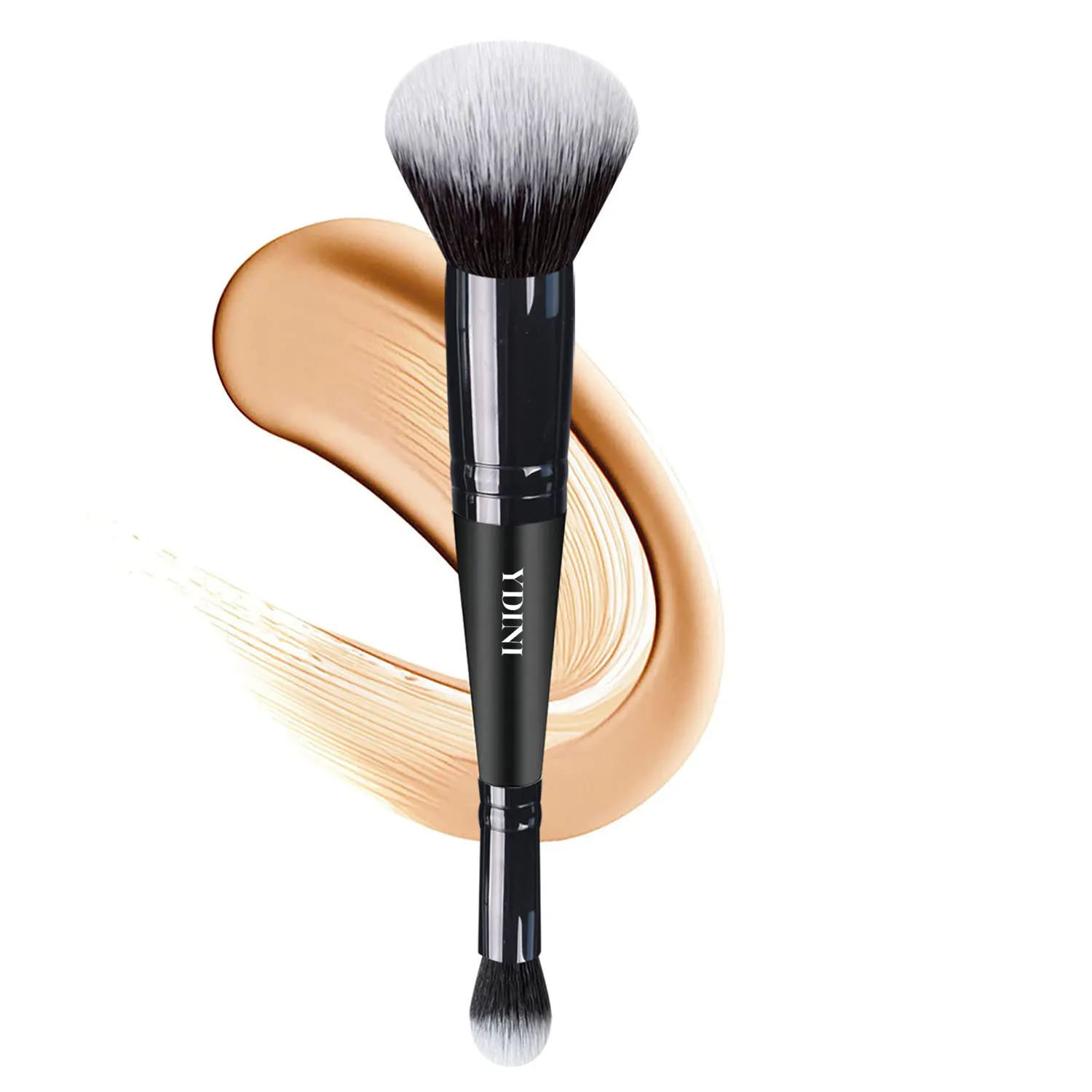 YDINI Factory Price Single Professional New Design Makeup Brushes Custom Logo Double Sided Make Up Brushes