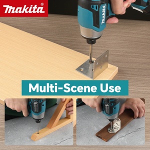 Meuleuse d'angle électrique sans balais <span class=keywords><strong>Makita</strong></span> DGA404 <span class=keywords><strong>18V</strong></span> 125mm et perceuse à percussion DTD173, outil de coupe pour l'entretien automobile - Product Image 3