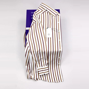 Áo Sơ Mi Cổ Tay Pháp Thời Trang Quý Ông Thiết Kế Mới 2023 Áo Sơ Mi Trang Trọng Dài Tay Cho Nam - Product Image 6