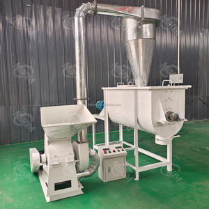 Petite ferme utilisant une ligne <span class=keywords><strong>de</strong></span> production <span class=keywords><strong>de</strong></span> granulés d'aliments pour animaux <span class=keywords><strong>de</strong></span> ferme, volailles, bovins, machine à granulés d'aliments pour animaux - Product Image 6