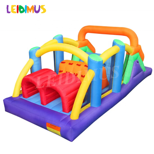 Túnel de carrera de obstáculos de alta calidad, juegos de desafío para niños, juegos de juegos suaves, carrera de obstáculos inflable flotante - Product Image 3