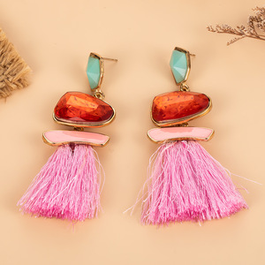 Pendientes de Borla con Rubí, Estilo Étnico, Venta <span class=keywords><strong>al</strong></span> <span class=keywords><strong>por</strong></span> <span class=keywords><strong>Mayor</strong></span> de Joyería, Éxito de Ventas en Europa y América - Product Image 6