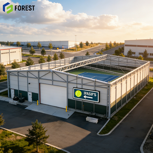 Pabellón Deportivo de Estructura de Acero para Desarrollo Deportivo Urbano Avanzado, Edificio Comercial de Acero para Práctica Profesional - Product Image 1