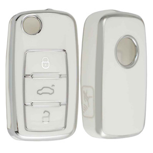 Huanyue Car Key Cover Tpu 202AD 3 Button For Volkswagen Sagitar Lavida DIY - Product Image 2
