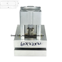 Machine de poinçonnage pour trous de poignée pneumatique, 10 pièces, 60x22x20mm