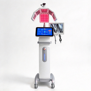 Machine laser professionnelle de stimulation des follicules pileux, spray d'oxygène hydratant en profondeur pour le cuir chevelu, brosse de massage BIO, anti-alopécie - Product Image 6