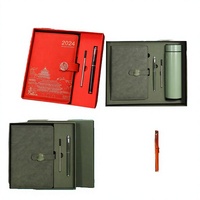 Ensemble de carnets d'affaires de luxe avancés, 5 tailles, papier cousu de luxe, personnalisé, cadeau promotionnel d'entreprise pour la Fête des Pères