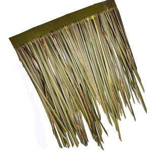 <span class=keywords><strong>Bardeaux</strong></span> de chaume en plastique faciles à installer au <span class=keywords><strong>prix</strong></span> de gros Échantillons gratuits Gazebo de jardin synthétique Tuiles de toit - Product Image 1