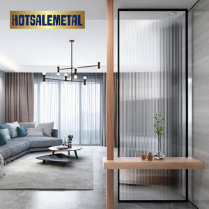 Divisor de Habitaciones Retráctil de Acero Inoxidable de Lujo, Corte Láser, Tamaño Personalizado, Diseño Art Deco, Fácil Instalación, para Interiores - Product Image 5