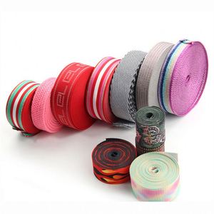 Custom High Tenacity 100% Polyester PVC Coated Sublimated RPET Recycled Tubular Backpack <b>Webbing</b> Strap - Product Image 4