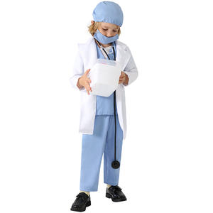 Traje de médico Cosplay ropa Tv película quirófano niño dentista pequeño Doctor bata quirúrgica niños - Product Image 2