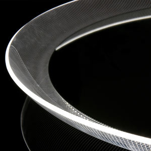 Miroir de salle de bain rond à LED avec éclairage frontal, interrupteur tactile, cadre en acrylique intelligent, éclairage réglable, anti-buée, diamètre 76 cm, vente en gros - Product Image 6