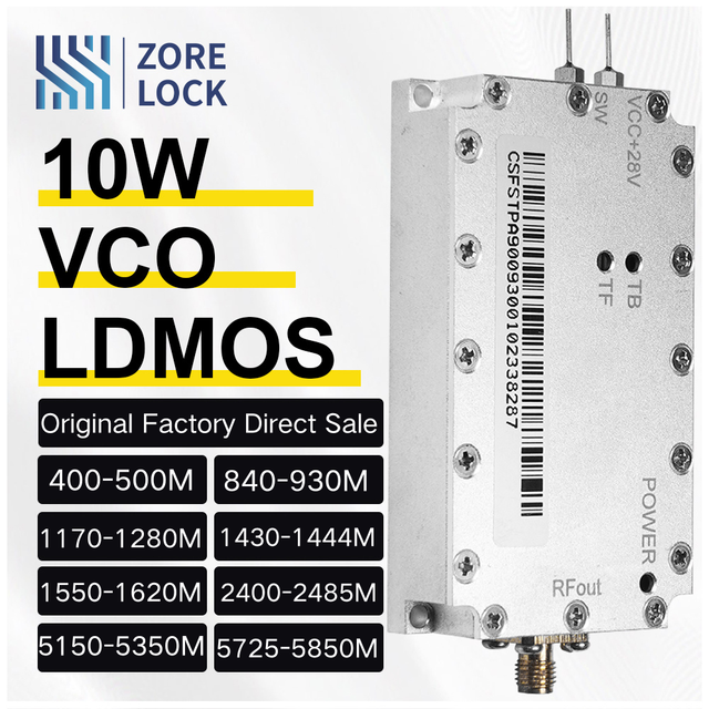 Customized 2.4GHz Power Amplifier 433M 1.2G 10W Analog Signal RF 433M 1.2G 10W Analog Signal RF 2.4ghz Power Amplifier