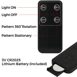 Projecteur LED étanche IP65 40W avec trois gobos et télécommande, <span class=keywords><strong>4000</strong></span> lumens pour la publicité - Product Image 3