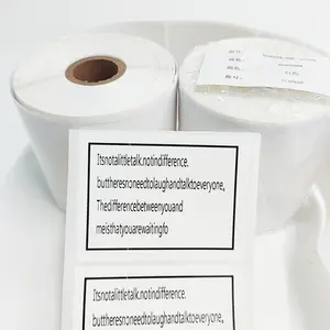 Etichette autoadesive per stampa a trasferimento termico in carta adesiva termica diretta zebs/dymo 4x6 etichetta di spedizione vuota